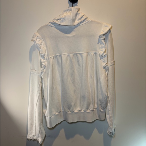 Free People Movement So Cool Ruffle Zip Jacket - Picture 3 of 5